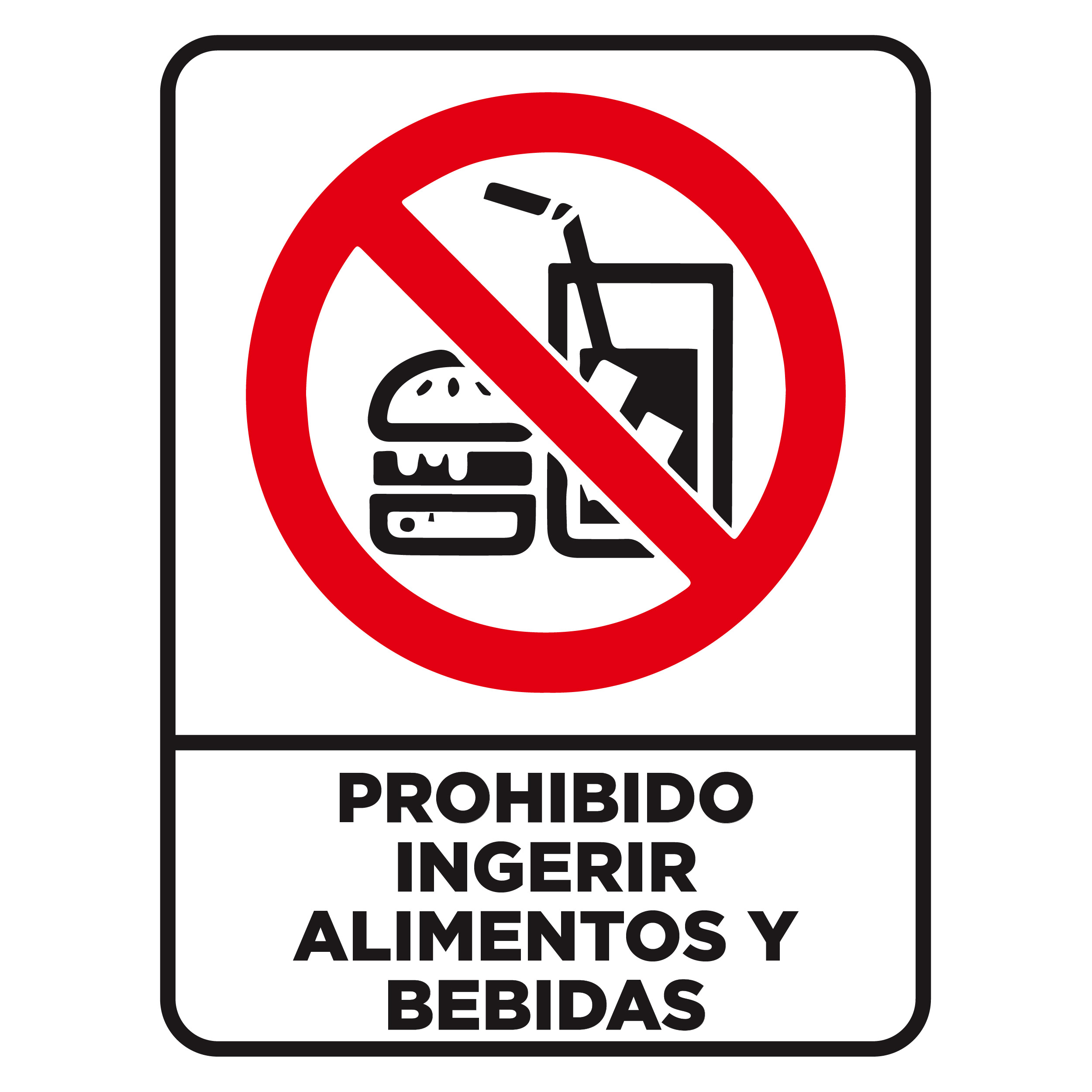PROHIBIDO INGERIR ALIMENTOS Interno Tepeyac PROHIBIDO INGERIR ALIMENTOS Interno Tepeyac