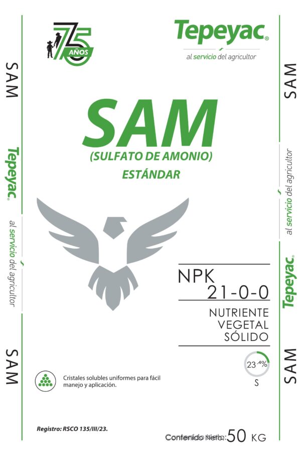 Costal 50 kg Tepeyac SAM 75AÑOS