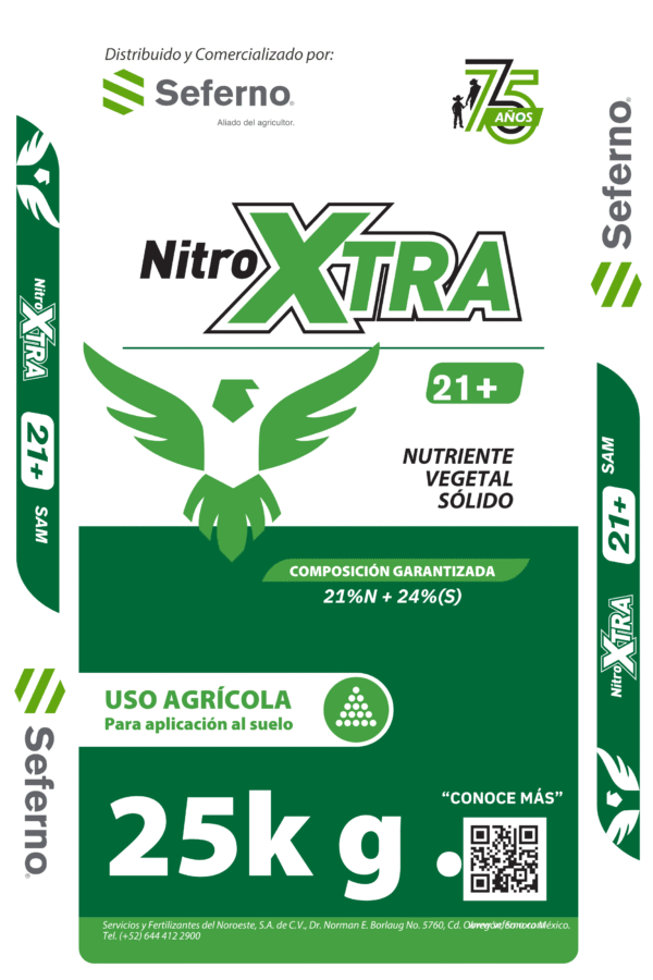 Costal 25 kg Seferno NitroXTRA 21+ 75 AÑOS