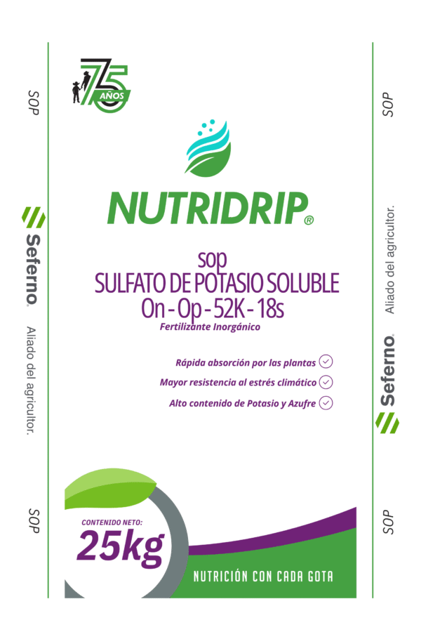 Costal 25 kg Seferno Nutridrip SOP 0-0-51-18S 75 AÑOS