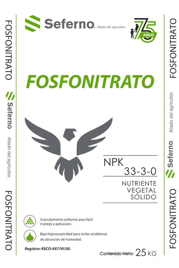Costal 25 kg Seferno FOSFONITRATO 75 AÑOS