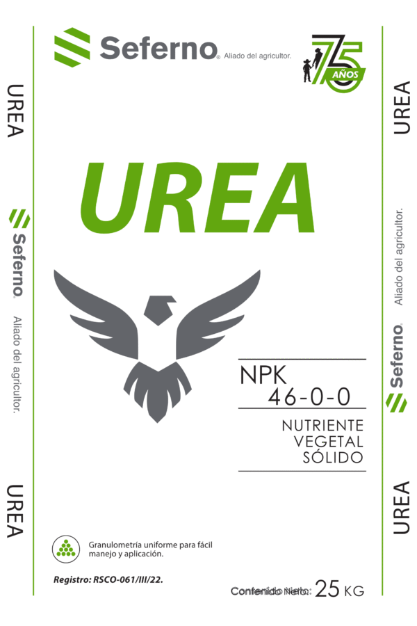 Costal 25 kg Seferno UREA 75 AÑOS