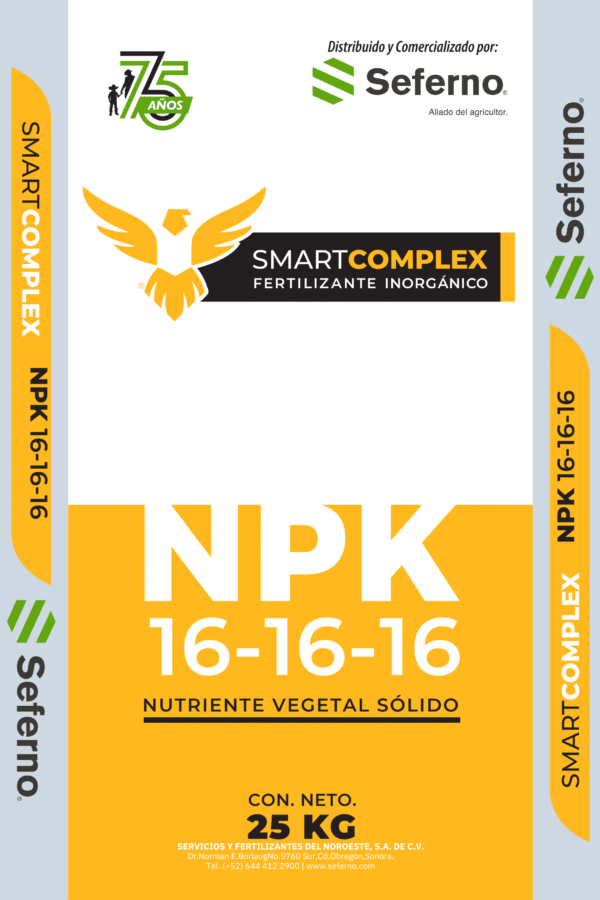 Costal 25 kg Seferno SMARTCOMPLEX T16 75 AÑOS